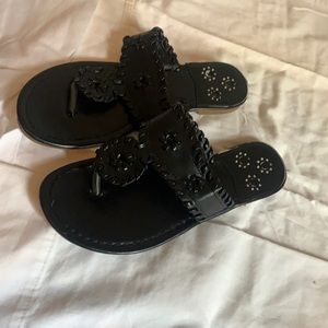 Black sandals